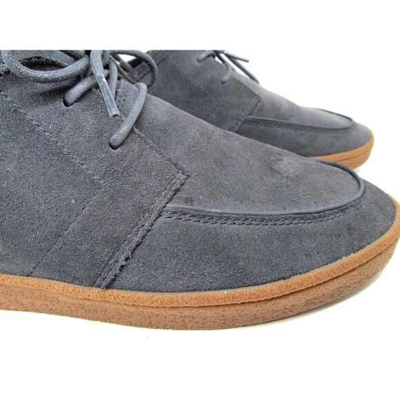 Fred Perry Gray Suede Designer Sneakers Mens Size US 13 EUR 47 - Picture 4 of 16